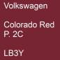 Preview: Volkswagen, Colorado Red P. 2C, LB3Y.
